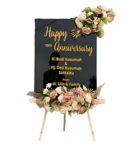 Papan Bunga Akrilik Wanareja